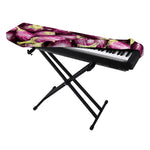 Eggplant Print Piano Keyboard Cover