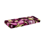 Eggplant Print Piano Keyboard Cover