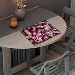 Eggplant Print Placemat