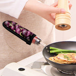 Eggplant Print Skillet Handle Cover