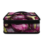 Eggplant Print Small Lunch Bag