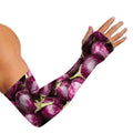Eggplant Print Sun Protection Arm Sleeves