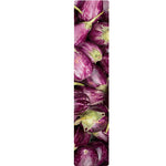 Eggplant Print Table Runner
