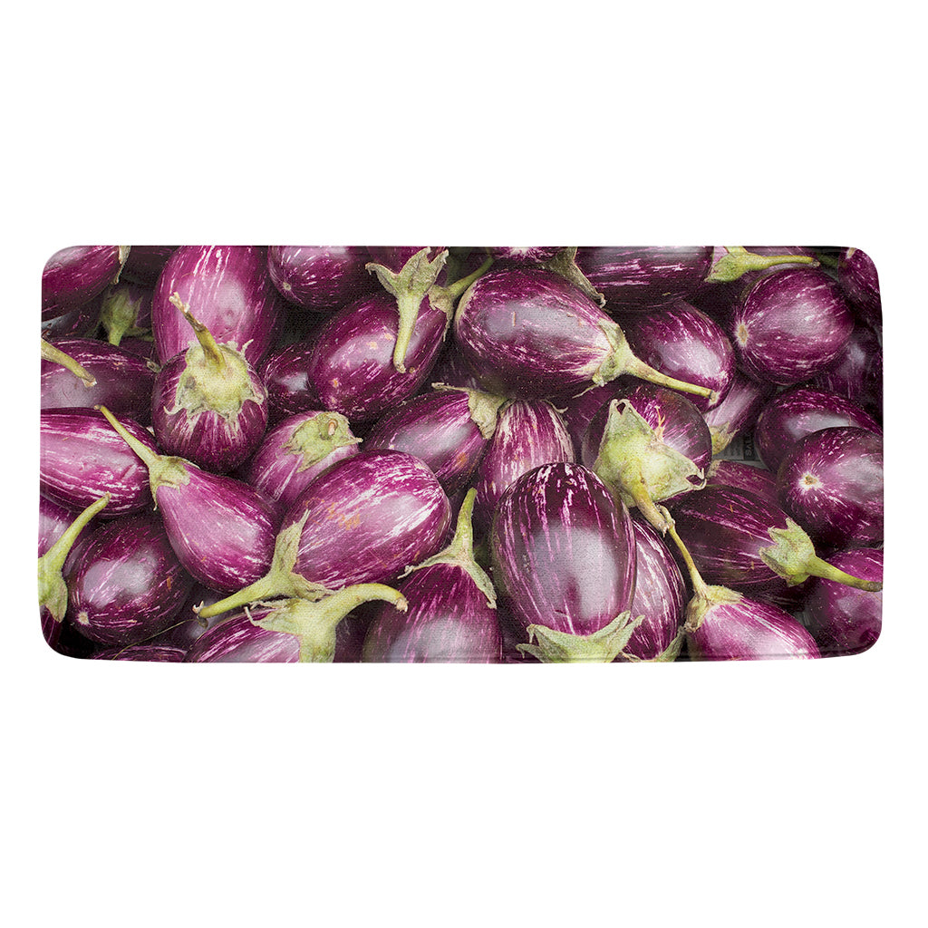 Eggplant Print Towel