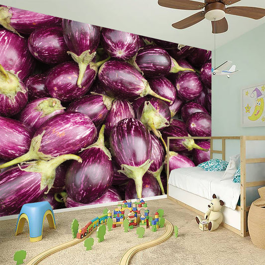 Eggplant Print Wall Sticker