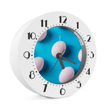 Eggs Pattern Print Alarm Clock