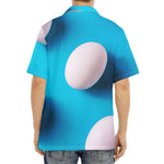 Eggs Pattern Print Aloha Shirt