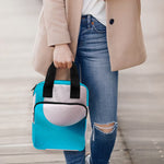 Eggs Pattern Print Bible Tote Bag