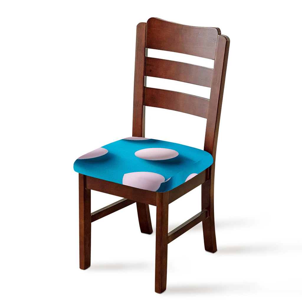 Eggs Pattern Print Chair Cushion Cover