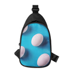Eggs Pattern Print Chest Bag