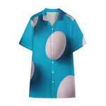 Eggs Pattern Print Cotton Hawaiian Shirt