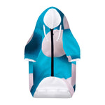 Eggs Pattern Print Dog Zip Up Hoodie