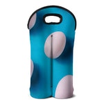 Eggs Pattern Print Double Neoprene Wine Tote