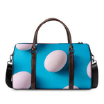 Eggs Pattern Print Duffle Bag