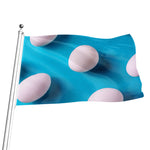 Eggs Pattern Print Flag