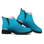 Eggs Pattern Print Flat Ankle Boots