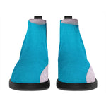 Eggs Pattern Print Flat Ankle Boots