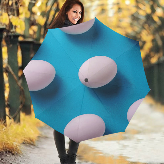 Eggs Pattern Print Foldable Umbrella