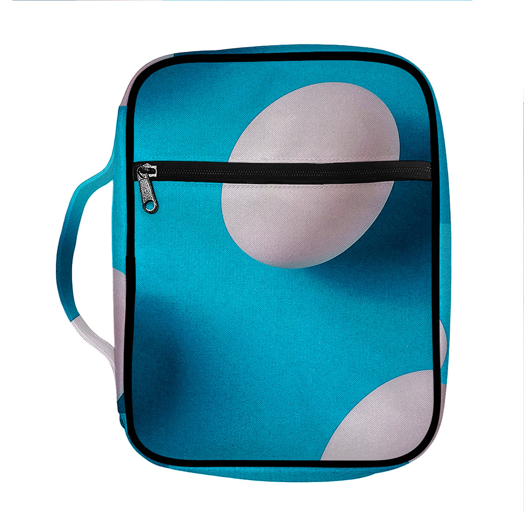 Eggs Pattern Print Front Pocket Bible Bag