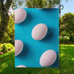 Eggs Pattern Print Garden Flag