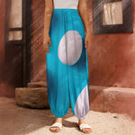 Eggs Pattern Print Harem Pants