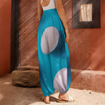 Eggs Pattern Print Harem Pants