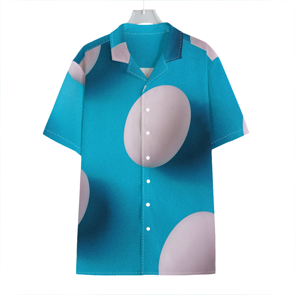 Eggs Pattern Print Hawaiian Shirt