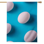 Eggs Pattern Print House Flag