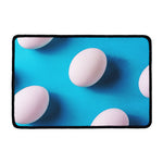 Eggs Pattern Print Kitchen Mat