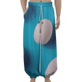 Eggs Pattern Print Lantern Pants