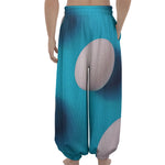 Eggs Pattern Print Lantern Pants