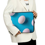 Eggs Pattern Print Laptop Sleeve