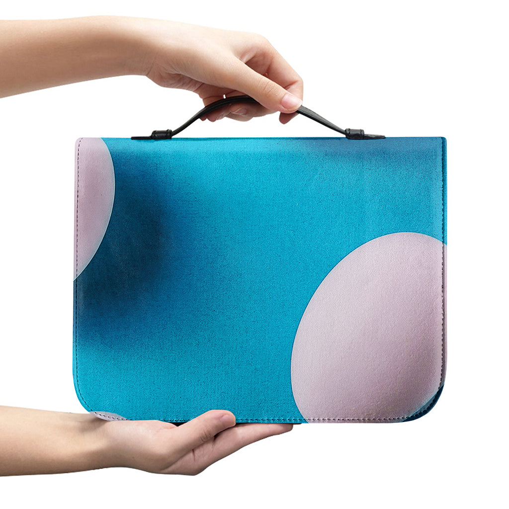Eggs Pattern Print Leather Bible Cover