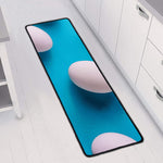 Eggs Pattern Print Long Kitchen Mat