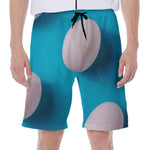 Eggs Pattern Print Men's Beach Shorts