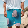 Eggs Pattern Print Men's Cargo Shorts