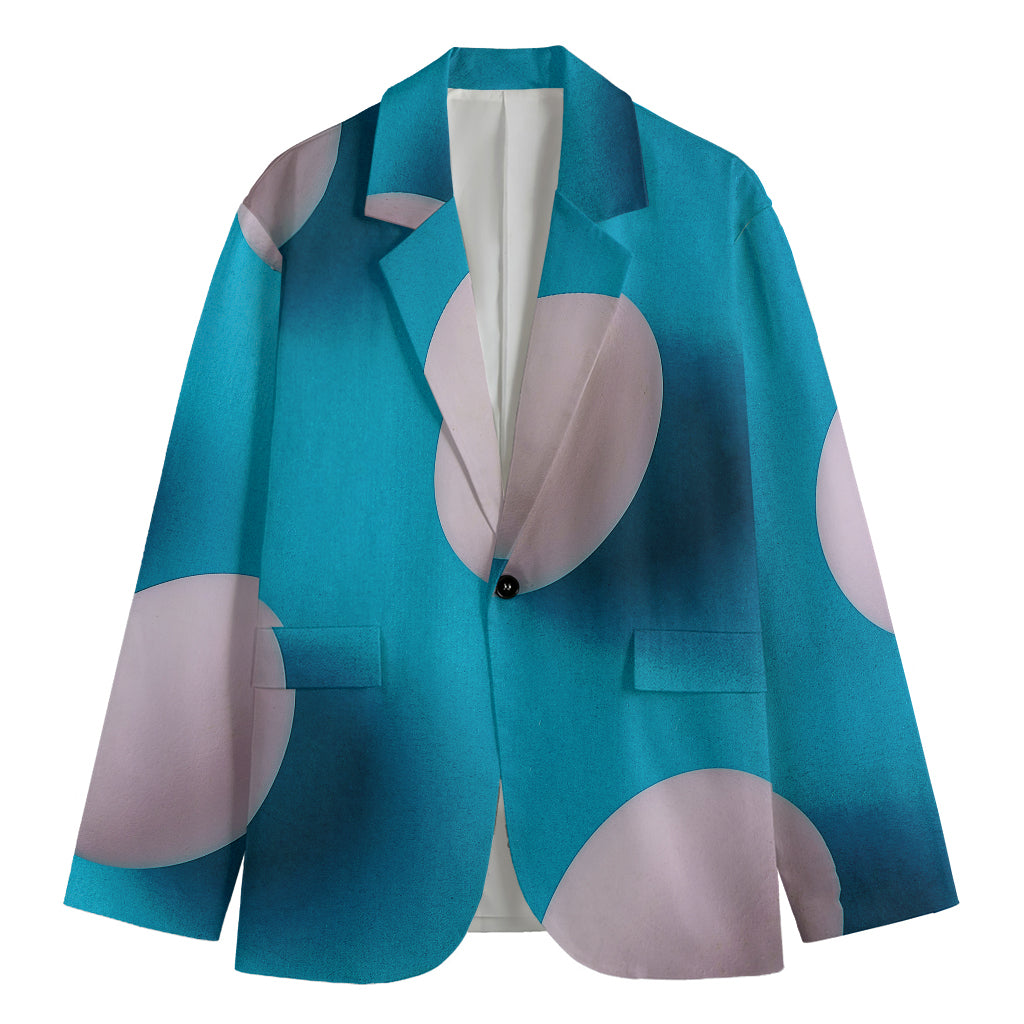 Eggs Pattern Print Men's Cotton Blazer