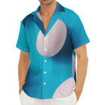 Eggs Pattern Print Men's Deep V-Neck Shirt
