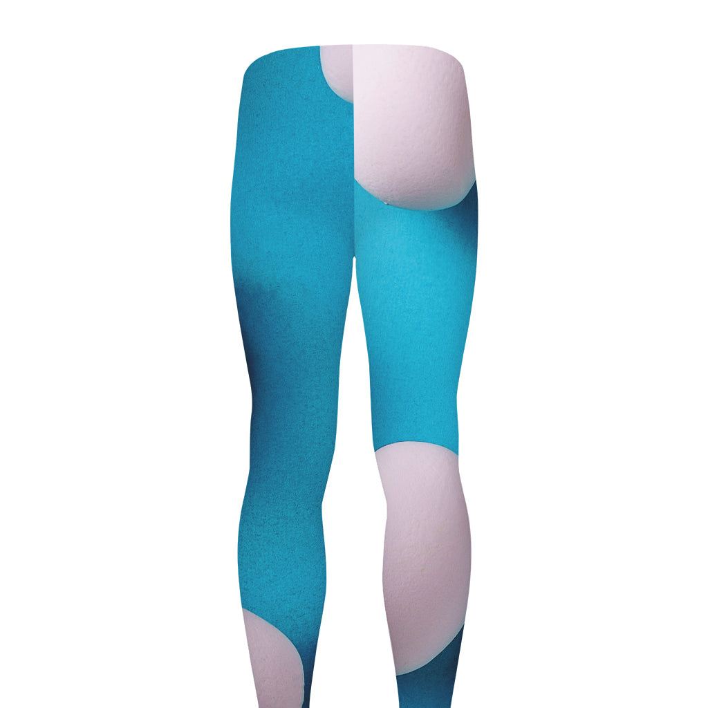 Eggs Pattern Print Men's leggings