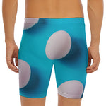 Eggs Pattern Print Men's Long Boxer Briefs