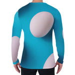 Eggs Pattern Print Men's Long Sleeve T-Shirt