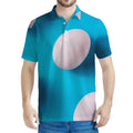 Eggs Pattern Print Men's Polo Shirt