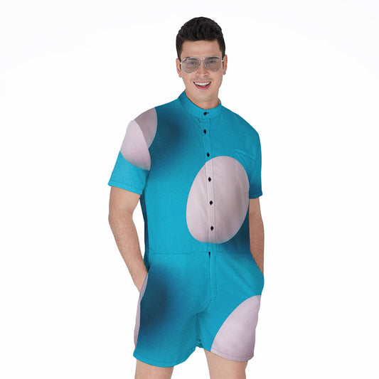 Eggs Pattern Print Men's Rompers