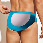 Eggs Pattern Print Men's Swim Briefs