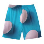 Eggs Pattern Print Men's Swim Trunks