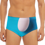 Eggs Pattern Print Men's Triangle Swim Briefs