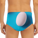 Eggs Pattern Print Men's Triangle Swim Briefs