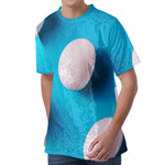 Eggs Pattern Print Men's Velvet T-Shirt
