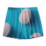 Eggs Pattern Print Mesh Shorts