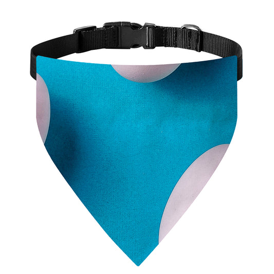 Eggs Pattern Print Over The Collar Dog Bandana